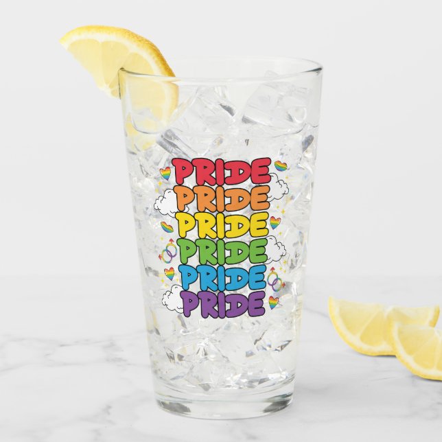LGBTQ - Pride Month Glass (Front Ice)