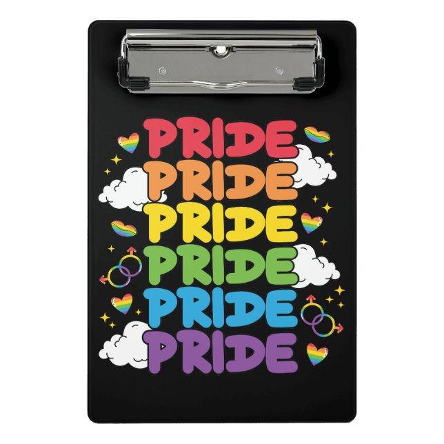 LGBTQ - Pride Month Mini Clipboard (Front)