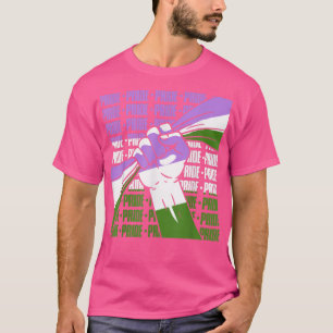 LGBTQ Pride Month Queer Pride Fist Genderqueer Fla T-Shirt