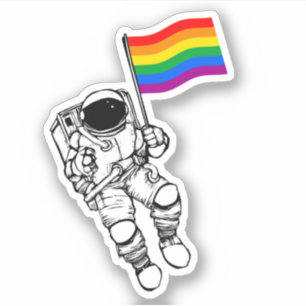 LGBTQ Pride Moonman