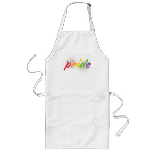 LGBTQ - Pride - Rainbow Colours Long Apron
