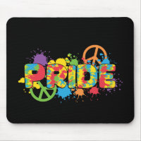 LGBTQ - Pride - Rainbow Colours Paint Splashes