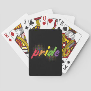 LGBTQ - Pride - Rainbow Colours Playing Cards