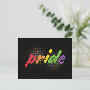 LGBTQ - Pride - Rainbow Colours Postcard