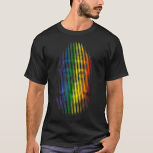 LGBTQ Pride Style Siddhartha Gautama Buddha Medita T-Shirt