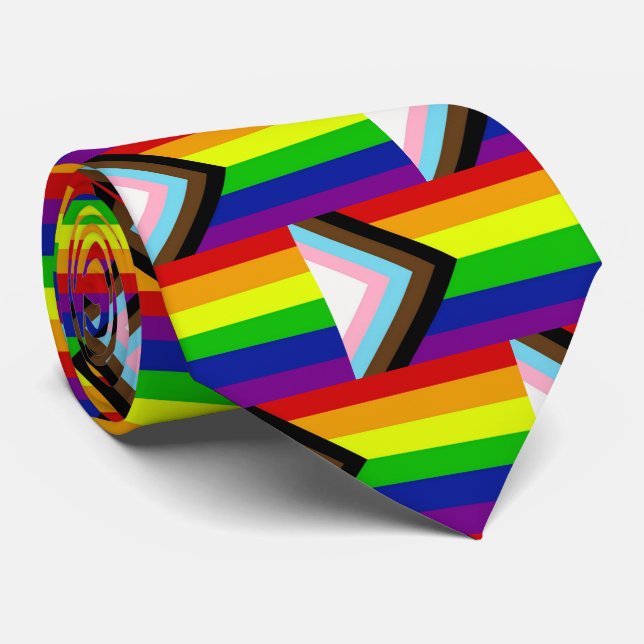 LGBTQ+ Pride Tie (Rolled)