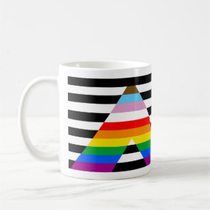 LGBTQ Progress Ally Pride Flag Coffee Mug