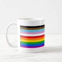 LGBTQ+ Progress Flag Stripes