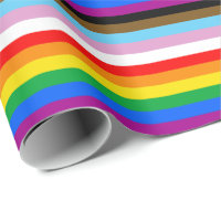 LGBTQ+ Progress Flag Stripes