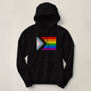 LGBTQ+ Progress Pride Flag Hoodie