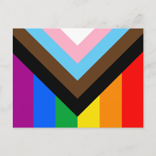 LGBTQ+ Progress Pride Postcard