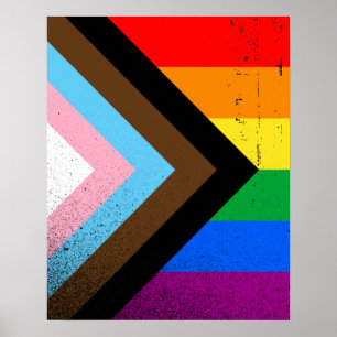 LGBTQ+ Progress Pride Poster