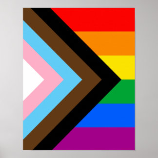 LGBTQ+ Progress Pride Poster