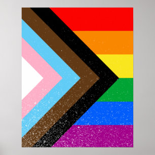 LGBTQ+ Progress Pride Poster