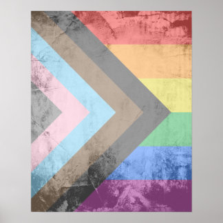 LGBTQ+ Progress Pride Poster