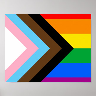 LGBTQ+ Progress Pride Poster