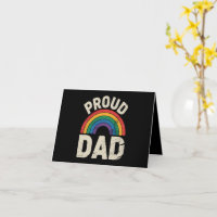 LGBTQ Proud Dad Gay Pride LGBT Ally Father's Day