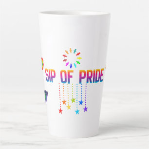 LGBTQ PROUD MORNING SIP OF PRIDE 20 OZ LATTE MUG
