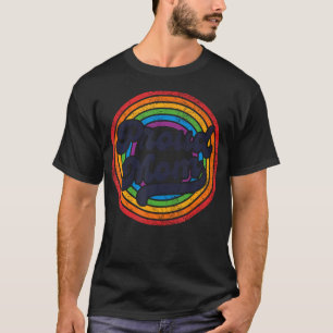 Lgbtq Proud Mum Gay Pride Lgbt Ally Rainbow Mother T-Shirt