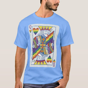 LGBTQ+ Queen King Card T-Shirt