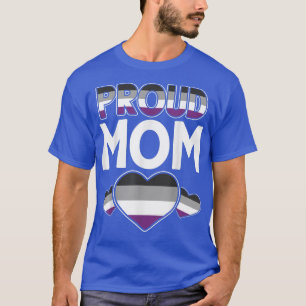 LGBTQ Queer Pride Month Aseuality Proud Mom Aseual T-Shirt