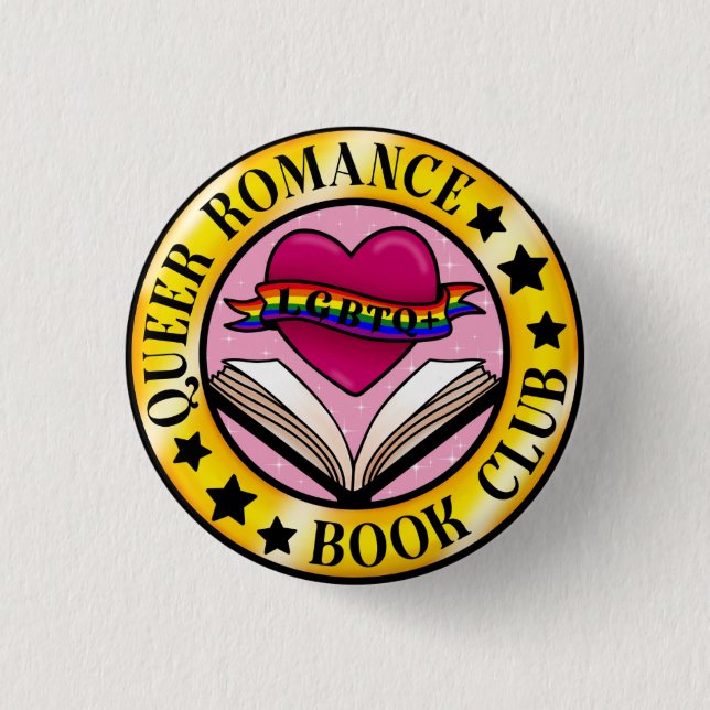 LGBTQ+ Queer Romance Badge (Front)