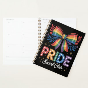 LGBTQ Rainbow Bow Planner