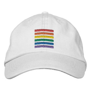 LGBTQ+ Rainbow  Embroidered Hat