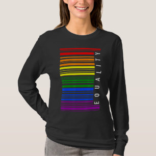 Lgbtq Rainbow Equality Kind Straight Ally Gender A T-Shirt