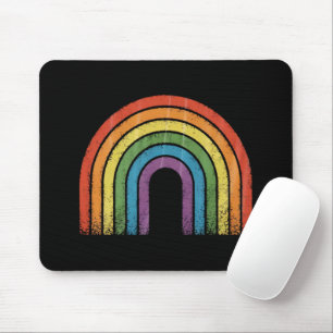 LGBTQ Rainbow Flag Gay Pride LGBT Awareness Ally  Mouse Mat