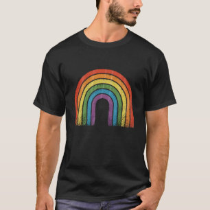 LGBTQ Rainbow Flag Gay Pride LGBT Awareness Ally  T-Shirt