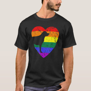 Lgbtq Rainbow Flag Labrador Retriever Lab Owner Do T-Shirt
