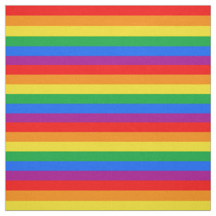 LGBTQ+ Rainbow Pride Flag Fabric