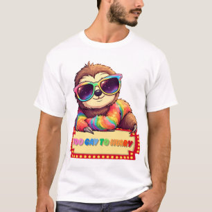 LGBTQ Rainbow Slot T-Shirt