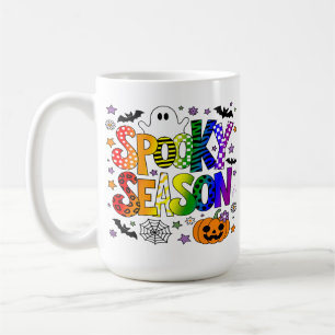 LGBTQ Rainbow Spooky Season Halloween Coffee Mug