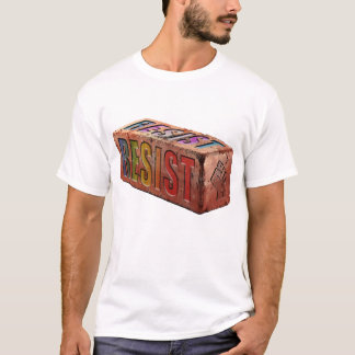 LGBTQ+ "RESIST" Brick T-Shirt