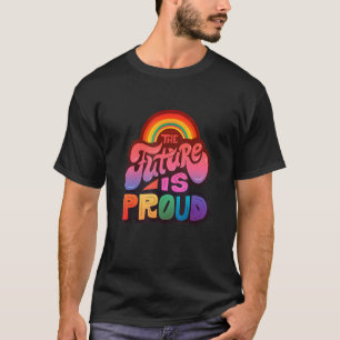 Lgbtq+ Support  The Future Is Pride 5 T-Shirt