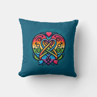 LGBTQ throw pillow