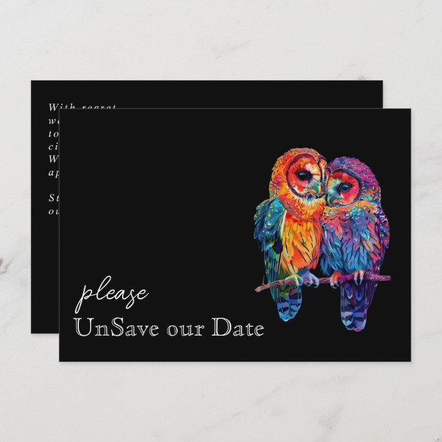 🌈LGBTQ+ UnSave our  Date funny Eternal Unity Enclosure Card (Front/Back)