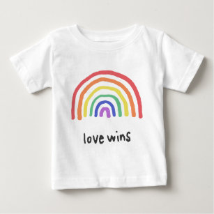 LGBTQA+ PRIDE [Love Wins] Baby T-Shirt