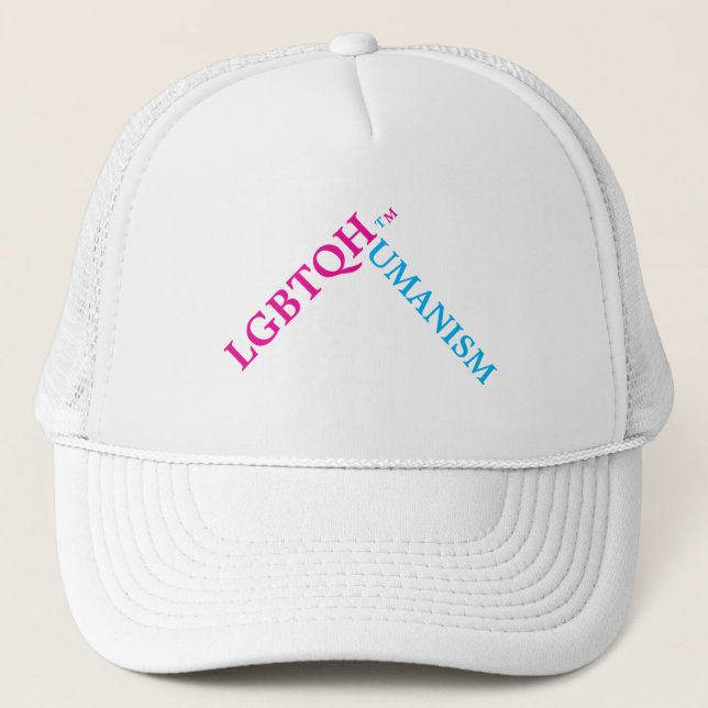 LGBTQH even a little more Human touch! Trucker Hat (Front)