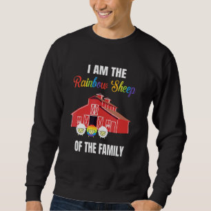 Lgbtqia Cool Rainbow Sheep Of Family Sweatshirt