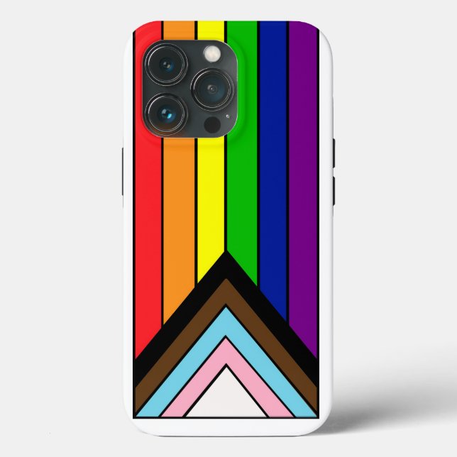 LGBTQIA+ Pride Flag  Case-Mate iPhone Case (Back)