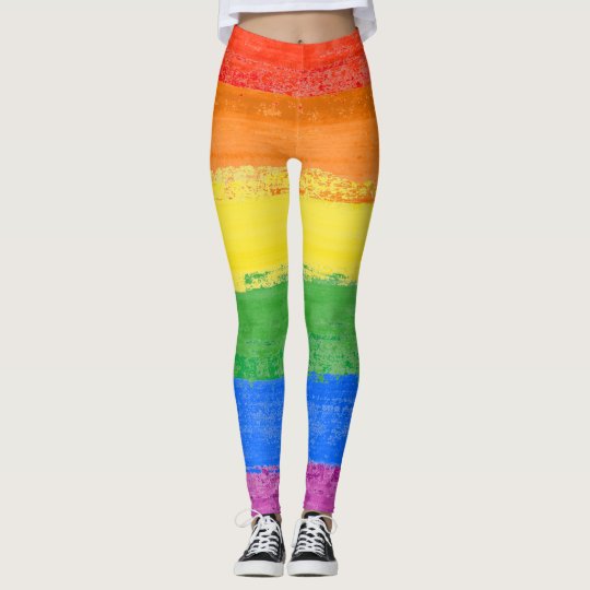 LGBTQIA Pride Flag Leggings | Zazzle.co.uk
