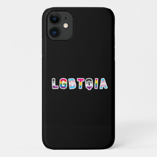 LGBTQIA Pride Flag  LGBT Asexual Bi Pansexual iPhone 11 Case