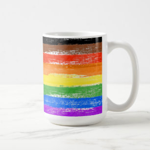 LGBTQIA+ Pride Paint Coffee Mug