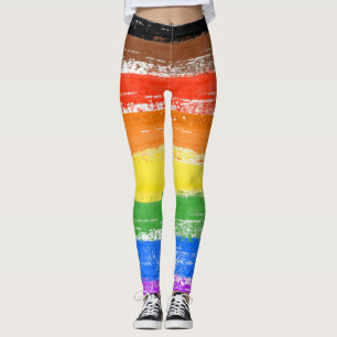 LGBTQIA+ Pride Paint Leggings