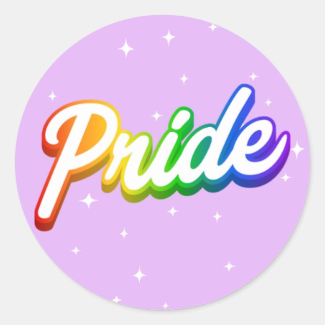 LGBTQIA+ Pride Sticker (Front)