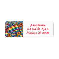 LGBTQIA+ Rainbows and Flowers