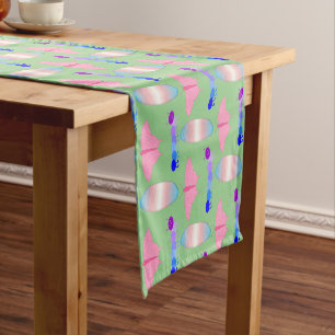 LGBTQIA Transgender Pride Caterpillar to Butterfly Short Table Runner